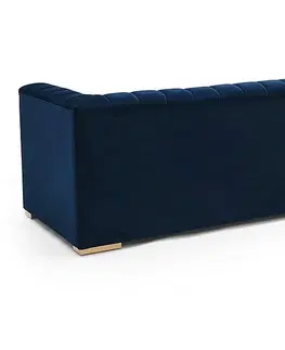 Pohovky a gauče Pohovka VOGUE 3 Signal Modrá