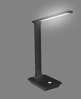 Moderné lampy Stolná lampa Medan LED 9W/BLACK