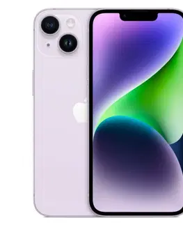 Mobilné telefóny Apple iPhone 14 256GB, purple
