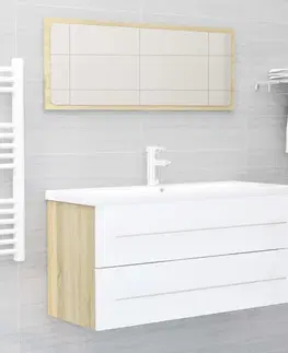 Kúpeľňové skrinky Skrinka pod umývadlo 100 cm Dekorhome Sivá lesk