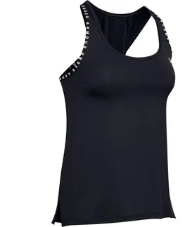 Dámske tielka Dámske tielko Under Armour Knockout Tank Lipstick - S