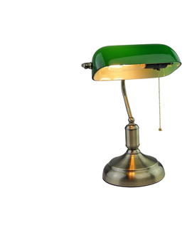 Lampy  Stolná lampa BANKER 1xE27/60W/230V 