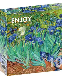 1000 dielikov Enjoy Puzzle Vincent Van Gogh: Irises 1000 Enjoy