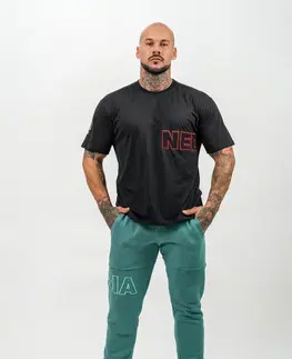 Pánske tričká Tričko s krátkym rukávom Nebbia Dedication 709 Green - XXL
