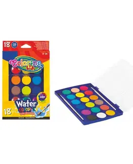 Hračky PATIO - Colorino vodové farby 18 farieb