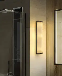Nástenné svietidlá LEDVANCE LEDVANCE Bathroom Classic Cylinder 45,5 cm čierna