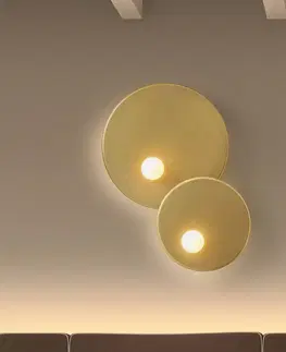 Nástenné svietidlá LEDS-C4 LEDS-C4 Trip nástenné svietidlo 2-pl. zlatá matná