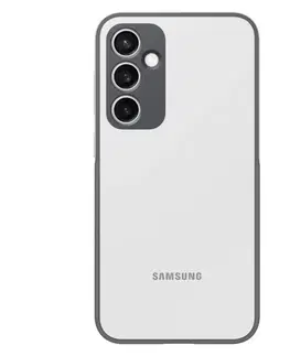Puzdrá na mobilné telefóny Puzdro Silicone Cover pre Samsung Galaxy S23 FE, light gray EF-PS711TWEGWW