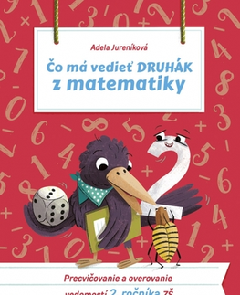 Matematika Čo má vedieť druhák z matematiky, 2. vydanie - Adela Jureníková