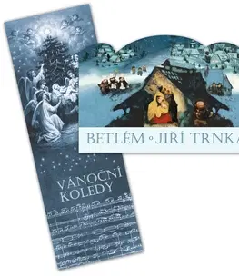 Beletria - ostatné Betlém Jiří Trnka skládací + Vánoční koledy s notami - Klára Trnková,Jiří Trnka