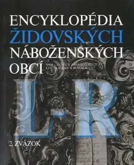 Encyklopédie - ostatné Encyklopédia židovských náboženských obcí L-R