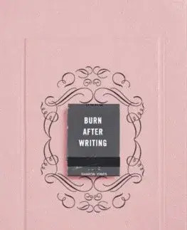 Cudzojazyčná literatúra Burn After Writing - Sharon Jonesová