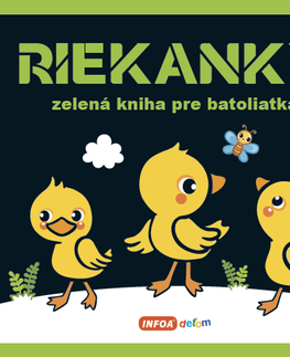 Básničky a hádanky pre deti Riekanky - zelená kniha pre batoliatka (SK vydanie)