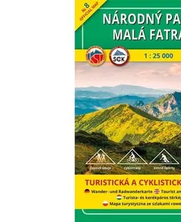 Turistika, skaly TM 8 - Národný park Malá Fatra vyd. 2021