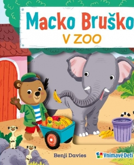 Leporelá, krabičky, puzzle knihy Macko Bruško v Zoo - Benji Davies