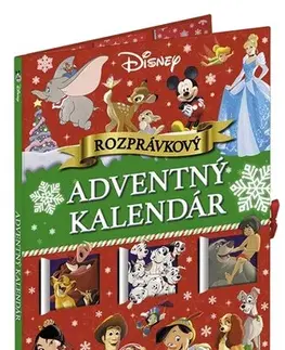 Rozprávky Disney - Rozprávkový adventný kalendár, 2. vydanie - Kolektív autorov,Barbora Stránská,Ľubica Svárovská
