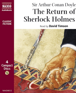 Svetová beletria Naxos Audiobooks The Return of Sherlock Holmes – Volume III (EN)