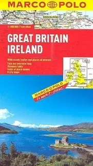 Do auta Velká Británie Irsko Great Britain 1:800 000