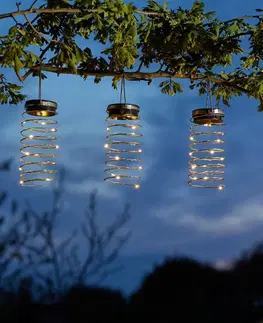 Solárne dekoračné osvetlenie SMART GARDEN Solárne LED svetlo Spring SpiraLight v balení 6 ks