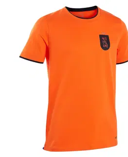 dresy Detský futbalový dres FF100 Holandsko 2024