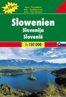 Turistika, skaly Slovinsko 1:150 000