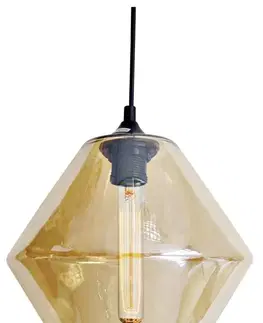 LED osvetlenie Závesná lampa BREMEN vrátane žiarovky Candellux Oranžová