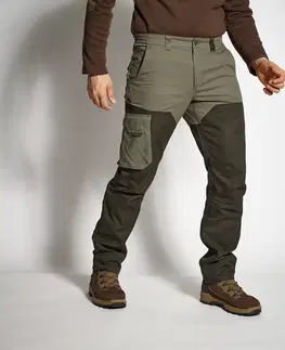 mikiny Poľovnícke nohavice Renfort 520 vystužené dvojfarebné - zelené