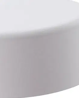 Nástenné svietidlá Lindby Nástenné svietidlo Jyla, biele, šošovka, 4 200 K, flexibilné rameno