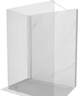 Sprchové dvere MEXEN/S - Kyoto Sprchová zástena WALK-IN 120 x 70 cm, transparent, biela 800-120-212-20-00-070