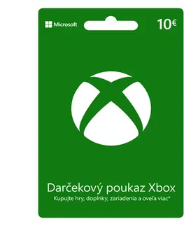 Hry na PC Xbox Store 10€ - elektronická peňaženka