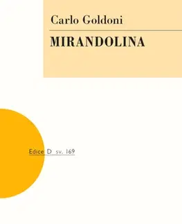 Dráma, divadelné hry, scenáre Mirandolina - Carlo Goldoni