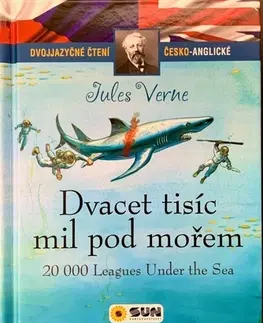 Zjednodušené čítanie Dvacet tisíc mil pod mořem / 20 000 Leagues Under the Sea, 2. vydání - Jules Verne