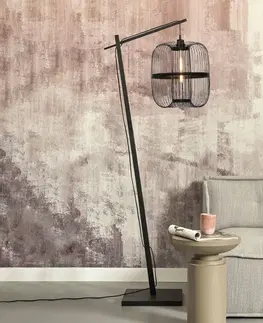 Stojacie lampy Good & Mojo GOOD & MOJO Hokkaido stojacia lampa, 176 cm čierna