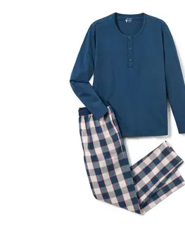 Pajamas Pyžamo s tkanými nohavicami