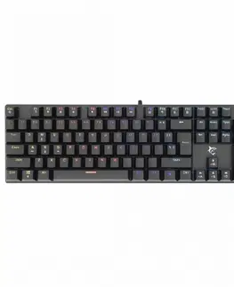 Klávesnice Mechanická herná klávesnica White Shark COMMANDOS ELITE, US, červený switch, čierna COMMAN.ELITE-US-RED
