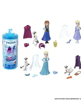 Hračky bábiky MATTEL - Frozen Snow Reveal Malá Bábika, Mix Produktov