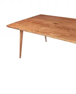 Jedálenské stoly Jedálenský stôl KLEOPATRA Dekorhome 200x100x75 cm