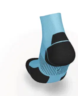 ponožky Bežecké ponožky Run900 Mid tenké modré
