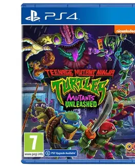 Hry na Playstation 4 Teenage Mutant Ninja Turtles: Mutants Unleashed PS4