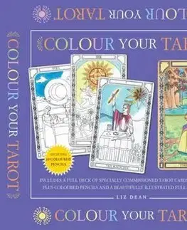 Maľovanky pre dospelých Colour Your Tarot - Liz Dean