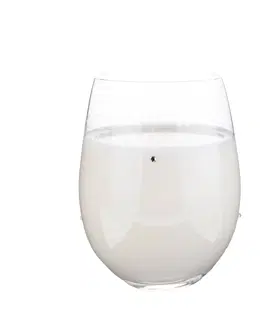Poháre TEMPO-KONDELA  SNOWFLAKE STRIK, poháre, set 4 ks, s kryštálmi, 530 ml