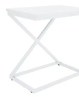 Konferenčné stolíky Príručný/nočný stolík, biela, APIA