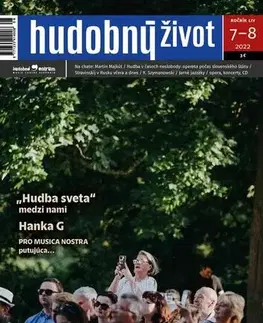 Časopisy Hudobný život 7-8/2022