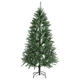 Vianočné ozdoby Juskys Umelý vianočný stromček Talvi 180 cm zelený s čiernym stojanom