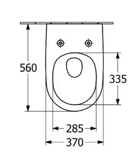 Záchody VILLEROY & BOCH - Subway 3.0 Závesné WC s doskou, SoftClosing, TwistFlush, CeramicPlus, alpská biela 4670TSR1