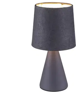 Lampy Rabalux Rabalux - Stolná lampa 1xE14/40W/230V šedá 