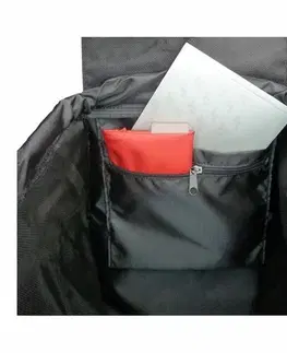 Nákupné tašky a košíky Rolser Nákupná taška na kolieskach I-Max Chiara 2, čierno-oranžová