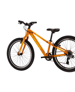 Bicykle Juniorský bicykel Kross Level JR 2.0 24" - model 2022 žltá - 12" (138-148 cm)