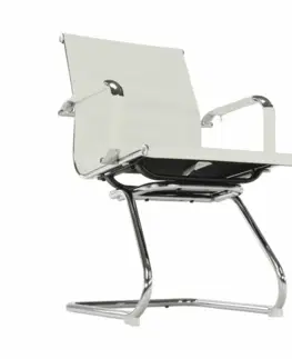 Konferenčné stoličky Zasadacia stolička, biela, AZURE 2 NEW TYP 2