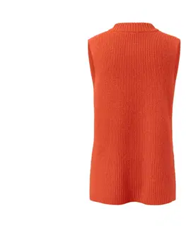Shirts & Tops Pletená vesta, oranžová